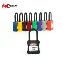 High Quality Top Security Industrial Insulation Safety Durable Plastic Nylon Lockout Padlock